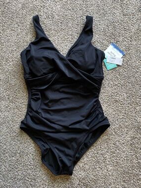 Maurices x American Beach NWT Black One-Piece Swimsuit